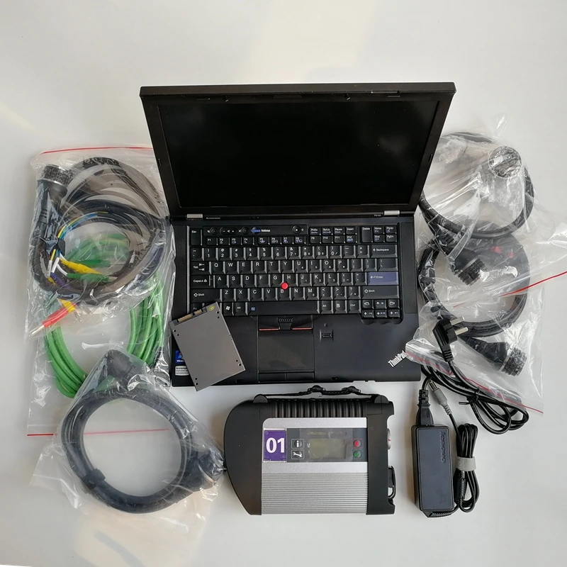 Ready to use MB Star C4 SD C4 with V06.2022 Software in 360GB SSD installed well on used laptop T410 I5 for Auto Star Diagnosis
Ready to use MB Star C4 SD C4 with V06.2022 Software in 360GB SSD installed well on used laptop T410 I5 for Auto Star Diagnosis
