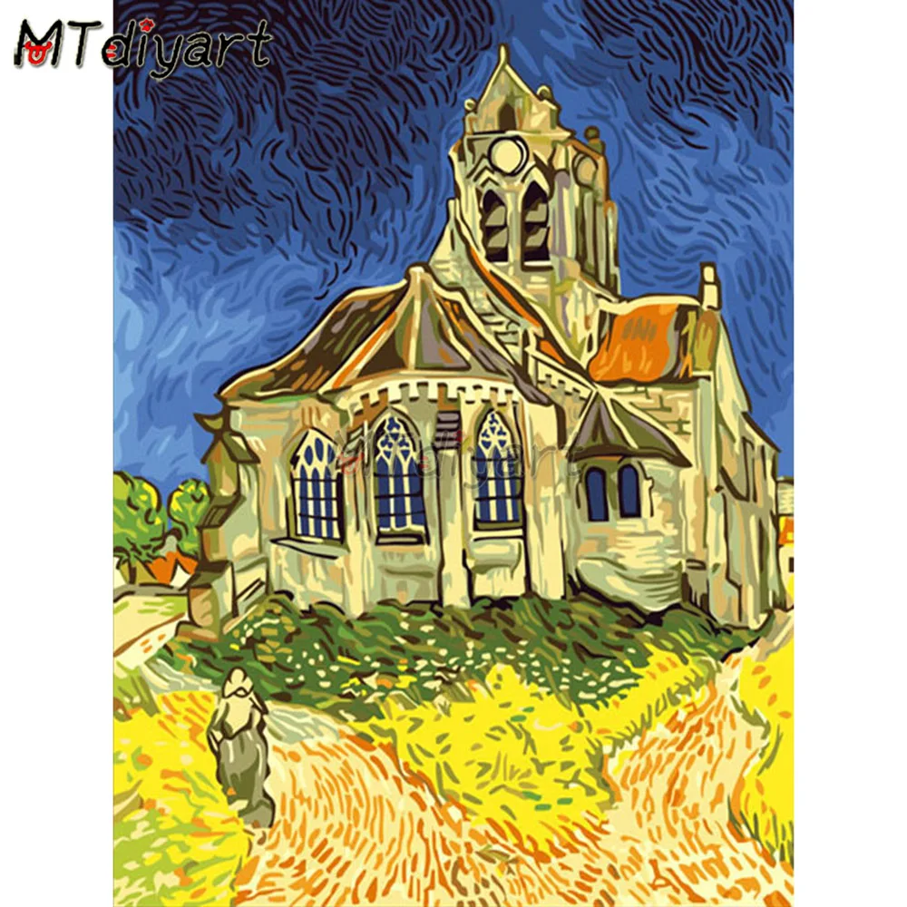 Diamond Painting Cross Stitch Van Gogh Orville Church Scenery 5D DIY Full Drill Set Mosaic Art Embroidery Wall Sticker Decor Kit
Diamond Painting Cross Stitch Van Gogh Orville Church Scenery 5D DIY Full Drill Set Mosaic Art Embroidery Wall Sticker Decor Kit