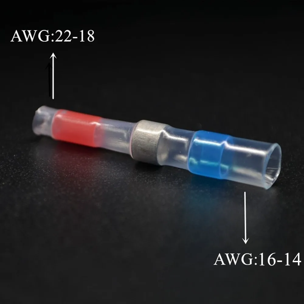 Wire Connector Terminal Step Down Shrink Solder Sleeve Heat Shrink Wire Connectors Waterproof Tinned Solder Seal Terminals Kit
Wire Connector Terminal Step Down Shrink Solder Sleeve Heat Shrink Wire Connectors Waterproof Tinned Solder Seal Terminals Kit
