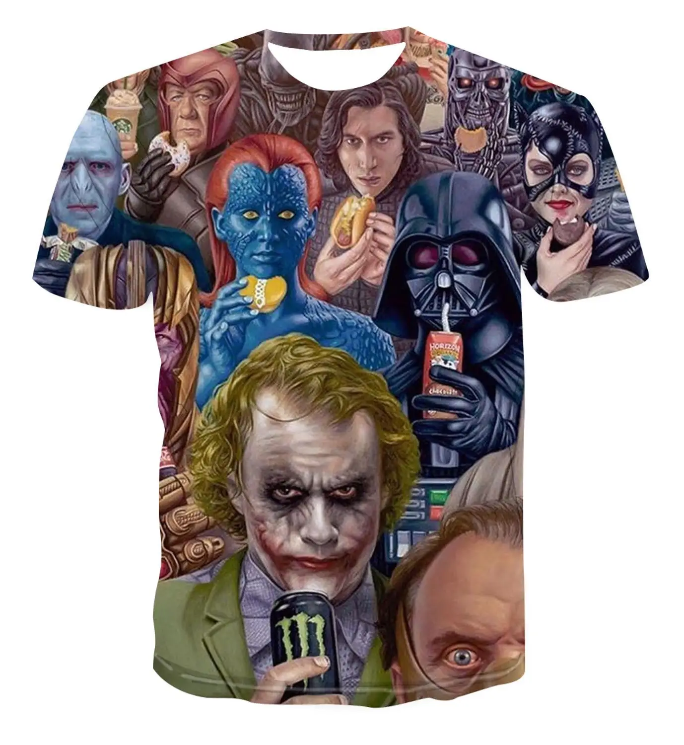 Popular 3D exposure newcomer clown clown creative design arrow direction in 2020 casual street style funny Ho T-shirt S-6XL
Popular 3D exposure newcomer clown clown creative design arrow direction in 2020 casual street style funny Ho T-shirt S-6XL