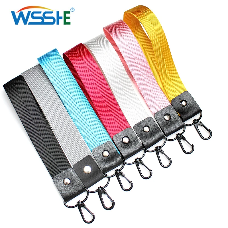 8 colors Short Lanyard for Keys ID card Mobile phone USB stick Polyester Fashion Universal Phone Strap Rope wear-resistant
8 colors Short Lanyard for Keys ID card Mobile phone USB stick Polyester Fashion Universal Phone Strap Rope wear-resistant