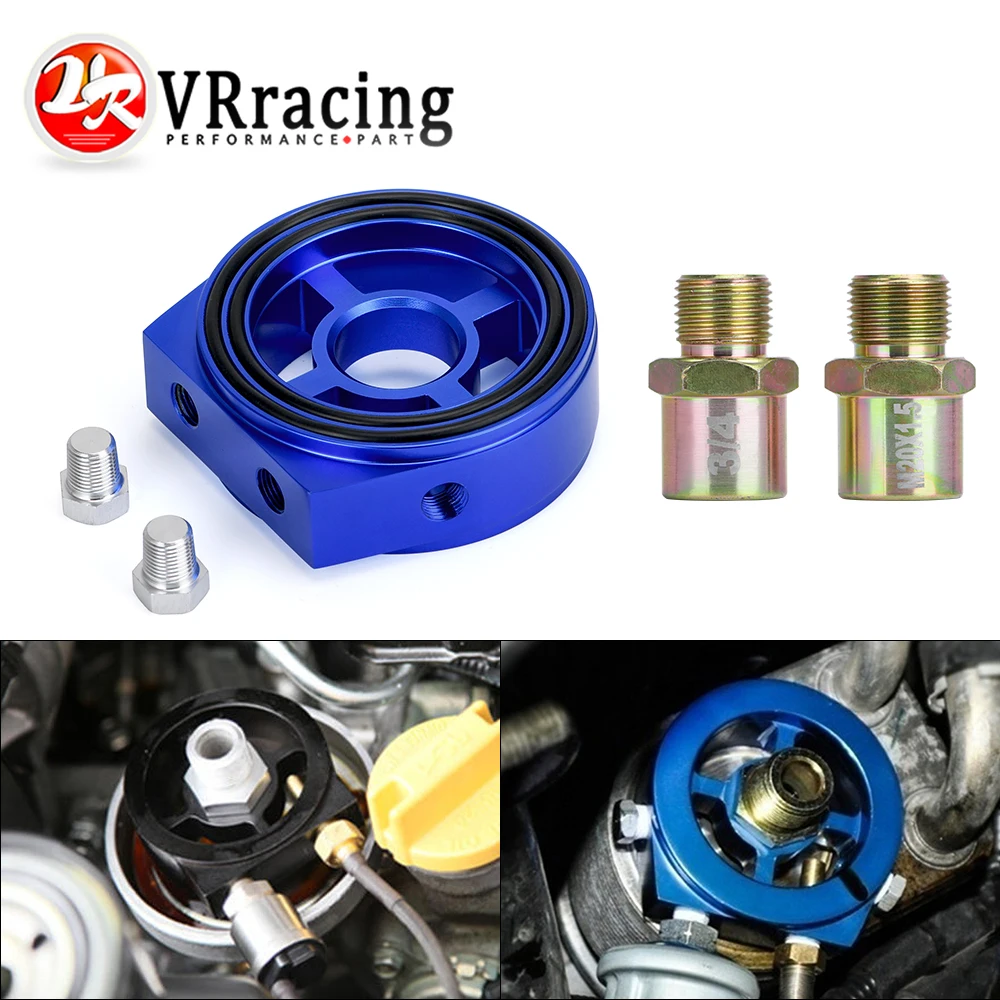 VR - Racing M20X1.5 3/4-16 1/8 NPT Aluminum Oil Pressure Gauge Oil Filter Sandwich Adapter Car Accessories VR6722 
VR - Racing M20X1.5 3/4-16 1/8 NPT Aluminum Oil Pressure Gauge Oil Filter Sandwich Adapter Car Accessories VR6722