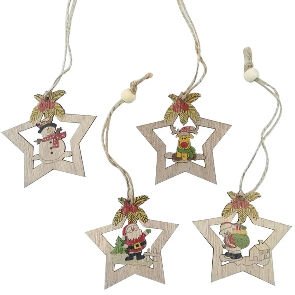 Christmas Star Wooden Pendants Ornaments Xmas Tree Ornament Diy Wood Crafts Kids Gift For Home Christmas Party Decorations
Christmas Star Wooden Pendants Ornaments Xmas Tree Ornament Diy Wood Crafts Kids Gift For Home Christmas Party Decorations