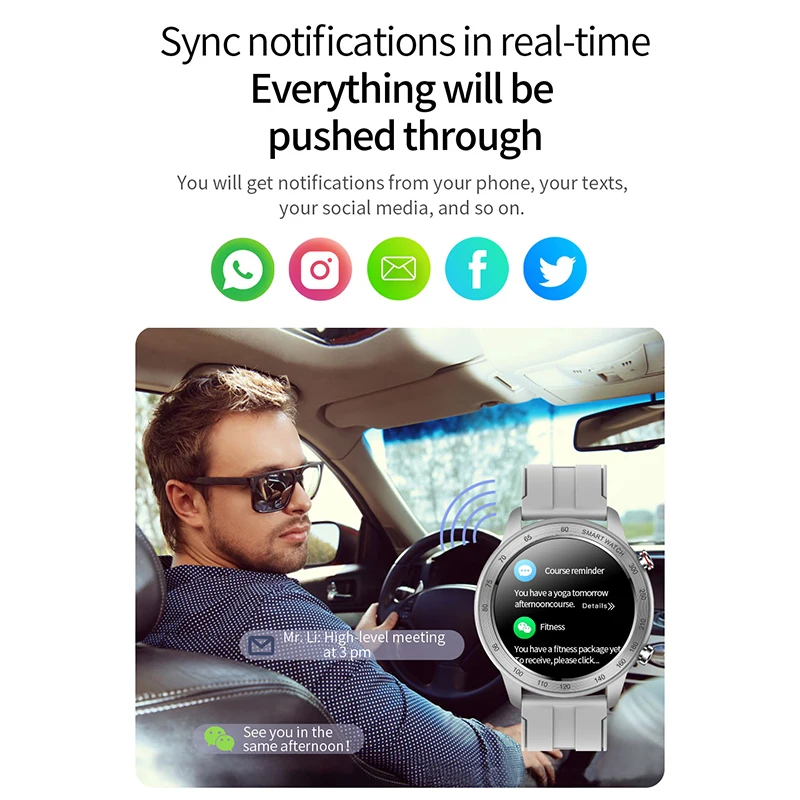 2021 NEW Smart Watch With Bluetooth Calls Men Women Waterproof Smartwatch Fitness Bracelet Band For Android Xiaomi Huawei Apple
2021 NEW Smart Watch With Bluetooth Calls Men Women Waterproof Smartwatch Fitness Bracelet Band For Android Xiaomi Huawei Apple