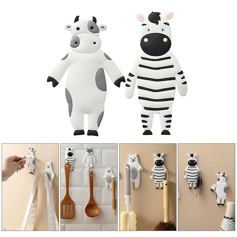 2Pcs Cartoon Animal Hooks Wall Hanger Sundries Organizer Hanging Hook Rack Self Adhesive Hooks Wall Hanging Clothes Towel Racks
2Pcs Cartoon Animal Hooks Wall Hanger Sundries Organizer Hanging Hook Rack Self Adhesive Hooks Wall Hanging Clothes Towel Racks