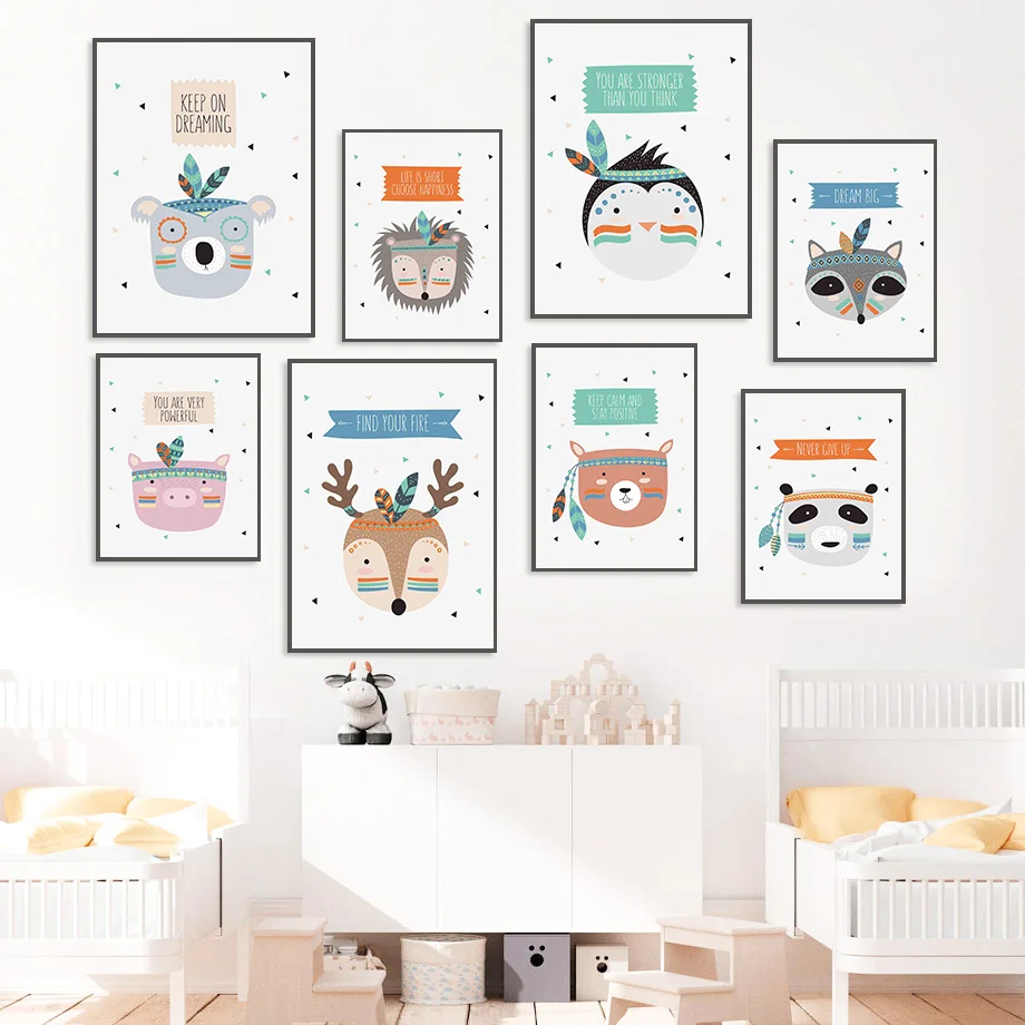 Fox Deer Raccoon Panda Pig Hedgehog Penguin Wall Art Canvas Painting Nordic Posters And Prints Wall Pictures Kids Room Decor
Fox Deer Raccoon Panda Pig Hedgehog Penguin Wall Art Canvas Painting Nordic Posters And Prints Wall Pictures Kids Room Decor