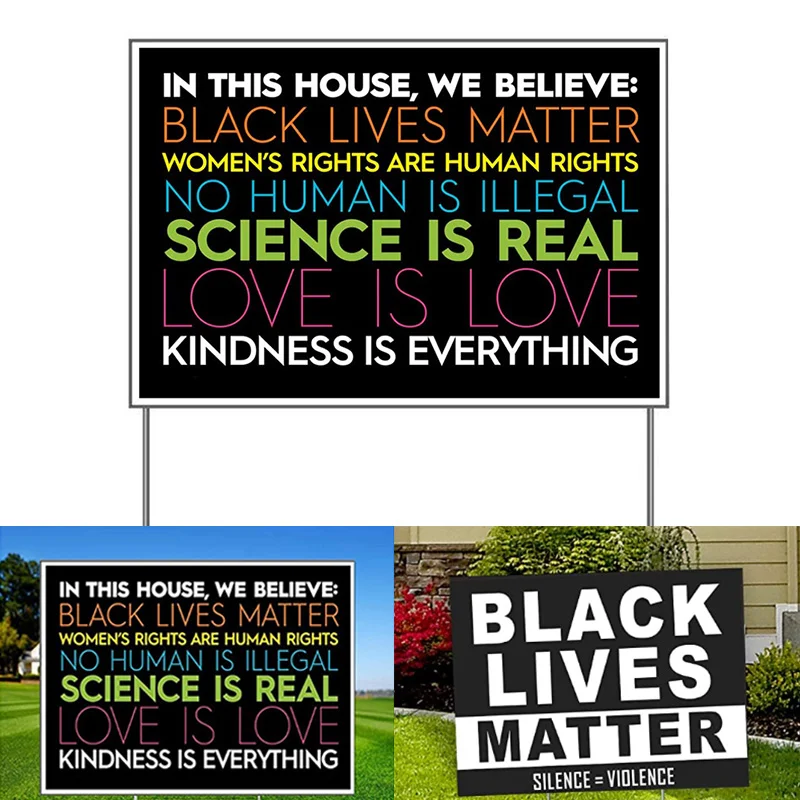 Yard Sign Woman's Rights Human Rights Bright Colors for Garden Party Lawn Outdoor @LS
Yard Sign Woman's Rights Human Rights Bright Colors for Garden Party Lawn Outdoor @LS