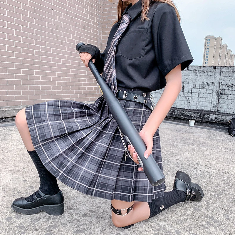 Feminine Clothes Plaid Summer Skirt 2021 Y2k High Waist Stitching Student Pleated Skirts Sweet Girls Dance Kawaii Mini Skirt
Feminine Clothes Plaid Summer Skirt 2021 Y2k High Waist Stitching Student Pleated Skirts Sweet Girls Dance Kawaii Mini Skirt