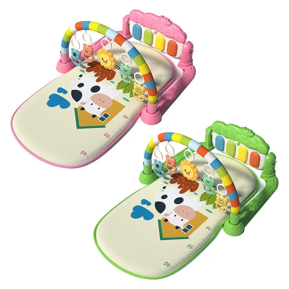 Large Baby Fitness Mat Baby Play Mat Gym Piano Tummy Toy Infant Educational Floor Mat With Light Music For 3-6-12 Months Baby
Large Baby Fitness Mat Baby Play Mat Gym Piano Tummy Toy Infant Educational Floor Mat With Light Music For 3-6-12 Months Baby