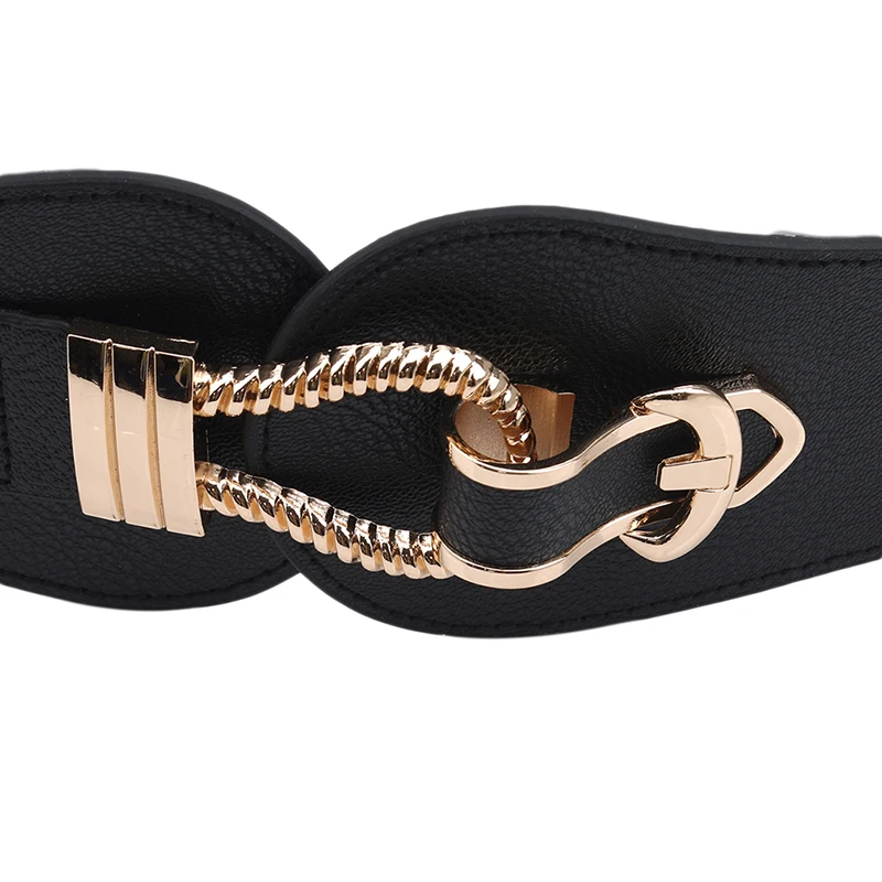 Women Wide Waistbands Elastic Belt For Dress Sweater Pin Buckle Leather Belts Girls Cummerbunds Stretchy Belt
Women Wide Waistbands Elastic Belt For Dress Sweater Pin Buckle Leather Belts Girls Cummerbunds Stretchy Belt