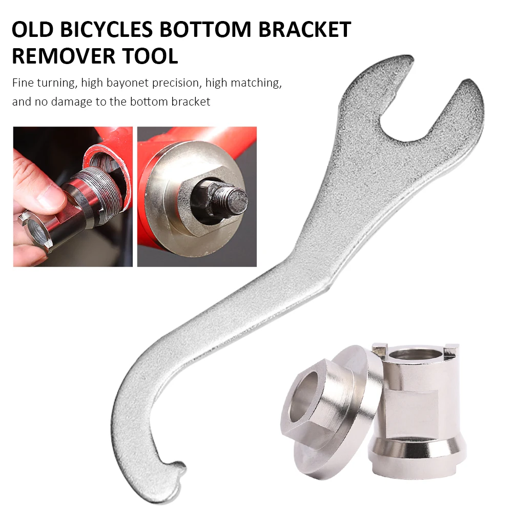 Bike Bottom Bracket Removal Tool Lock Ring Spanner Wrench Cycling Repair Supplies for Old Bicycle Electric Vehicles
Bike Bottom Bracket Removal Tool Lock Ring Spanner Wrench Cycling Repair Supplies for Old Bicycle Electric Vehicles