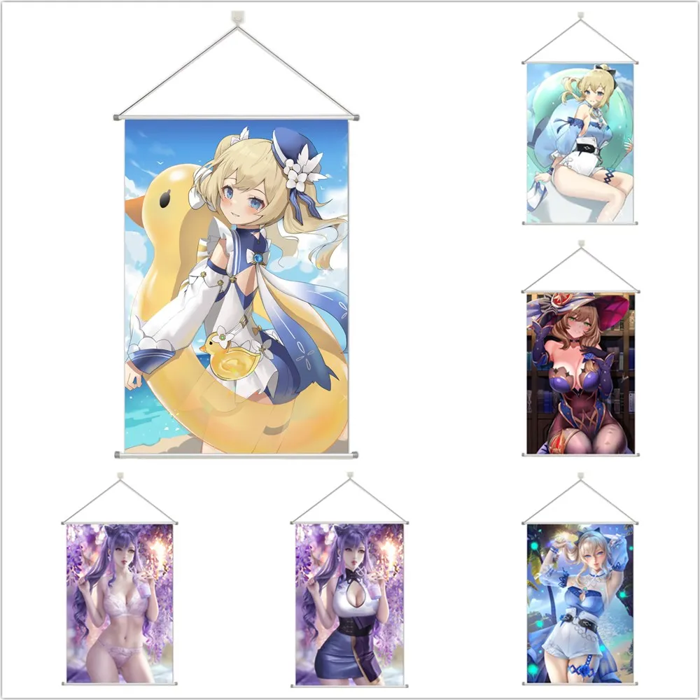 Genshin Impact Keqing Jean Gunnhildr Alloy Scroll Cartoon Comic Scroll Hanging Wall Decor
Genshin Impact Keqing Jean Gunnhildr Alloy Scroll Cartoon Comic Scroll Hanging Wall Decor