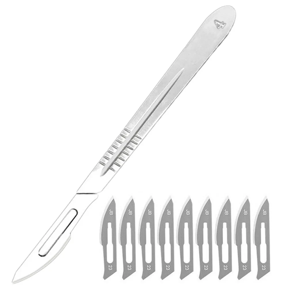 11 Pcs Carbon Steel Multifunctional Blade Scalpel Blade DIY Cutting Hand Tools Mobile Phone Maintenance Disassembly Tools
11 Pcs Carbon Steel Multifunctional Blade Scalpel Blade DIY Cutting Hand Tools Mobile Phone Maintenance Disassembly Tools