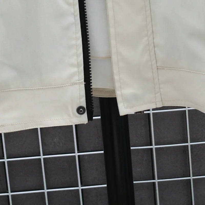 2021 Men's New Fashion Spring Thin Stand Collar Solid Color Jacket Youth Fashion White Trendy Casual Jacket 
2021 Men's New Fashion Spring Thin Stand Collar Solid Color Jacket Youth Fashion White Trendy Casual Jacket