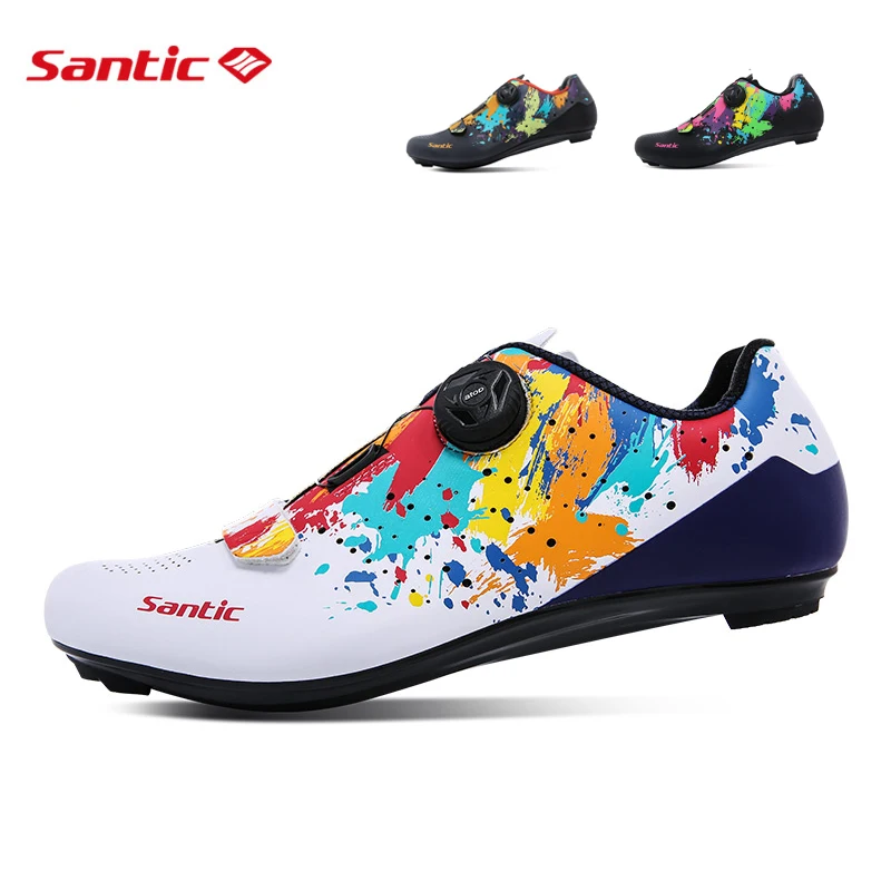 Santic Cycling Shoes for Men & Women MTB Road Bike Sneakers Lightweight Breathable Professional Bicycle Lock Shoes Athletic
Santic Cycling Shoes for Men & Women MTB Road Bike Sneakers Lightweight Breathable Professional Bicycle Lock Shoes Athletic