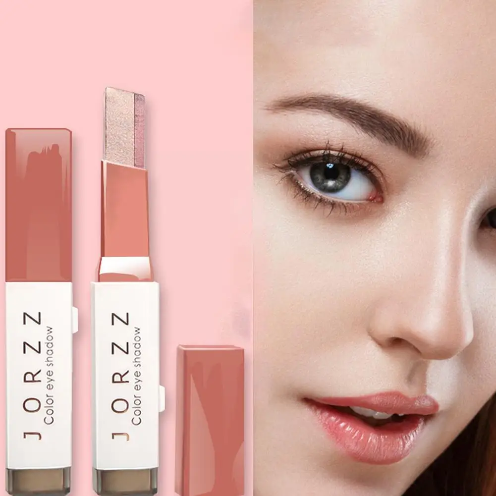 Velvet Gradient Two-color Eyeshadow Stick Is Not Easy Eyeshadow Matte Modification Eye Makeup Smudge To Shadow Applicator T0R2
Velvet Gradient Two-color Eyeshadow Stick Is Not Easy Eyeshadow Matte Modification Eye Makeup Smudge To Shadow Applicator T0R2