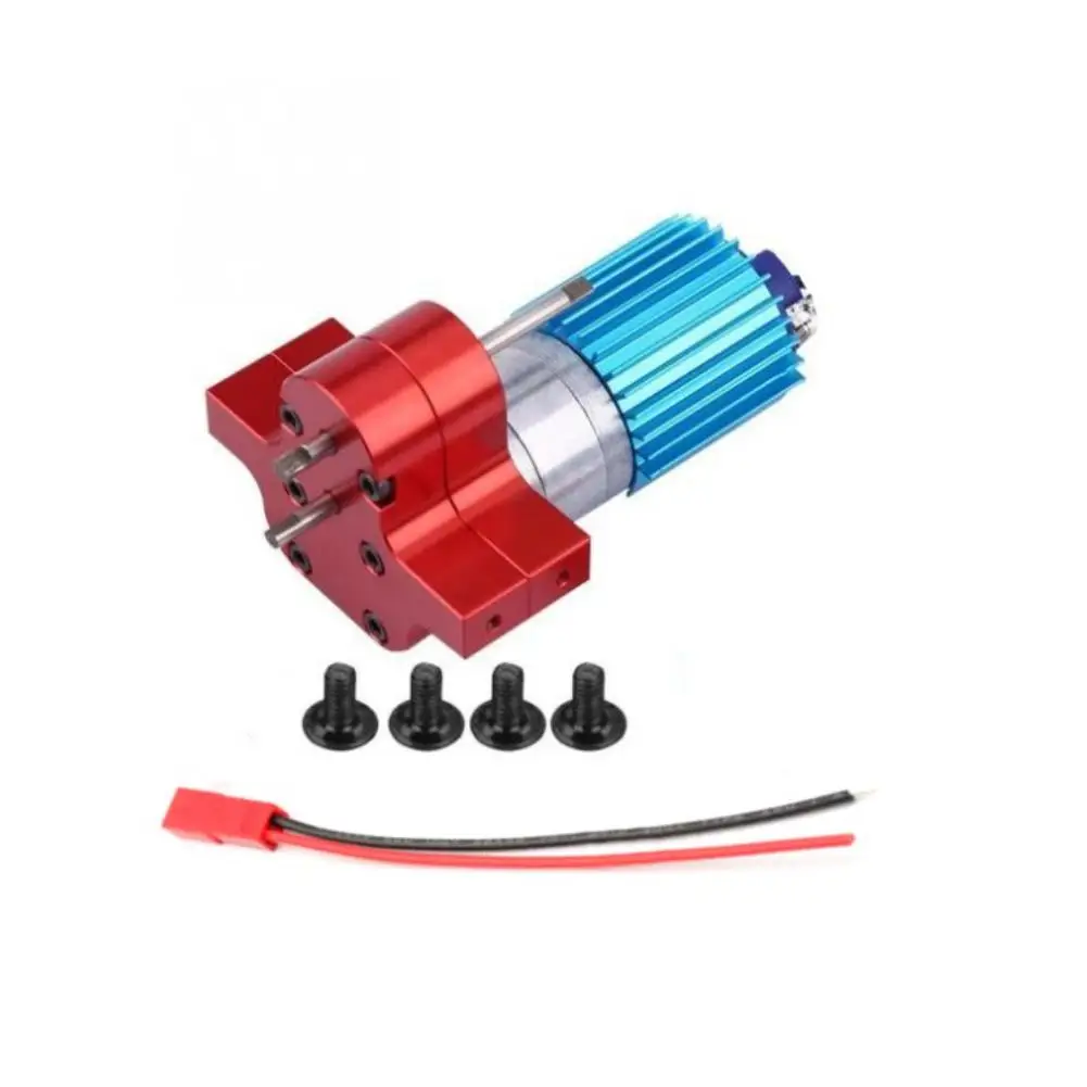 Premium New 370 Brushed Motor with Alloy Heat Sink Gear Box Set for WPL Henglong C14 C24 B14 B24 B16 B36 4x4 6x6 Upgraded Parts
Premium New 370 Brushed Motor with Alloy Heat Sink Gear Box Set for WPL Henglong C14 C24 B14 B24 B16 B36 4x4 6x6 Upgraded Parts
