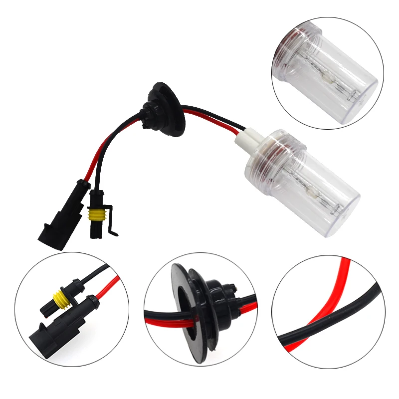 HIDLT 1 комплект 24 В HID конверсионный 150 Вт ксеноновая лампа для грузовика лодки D2H H1 H3