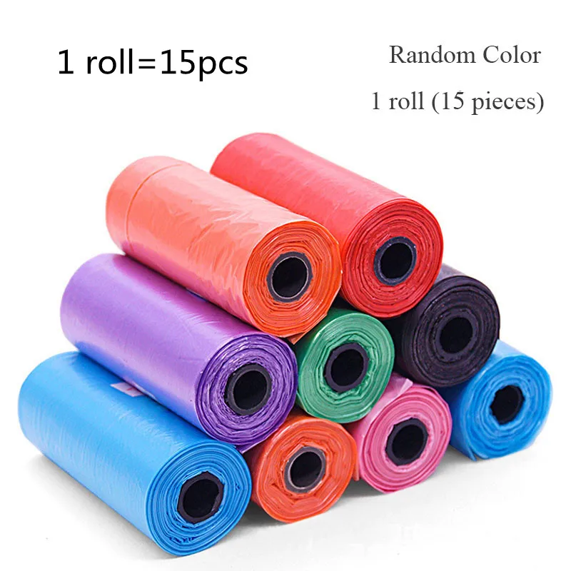 15pcs/roll Dog Poop Bag For Dog Pets Waste Garbage Bags Carrier Biodegradable Clean-up BagWaste Pick Up Pets Products For Dogs 
15pcs/roll Dog Poop Bag For Dog Pets Waste Garbage Bags Carrier Biodegradable Clean-up BagWaste Pick Up Pets Products For Dogs