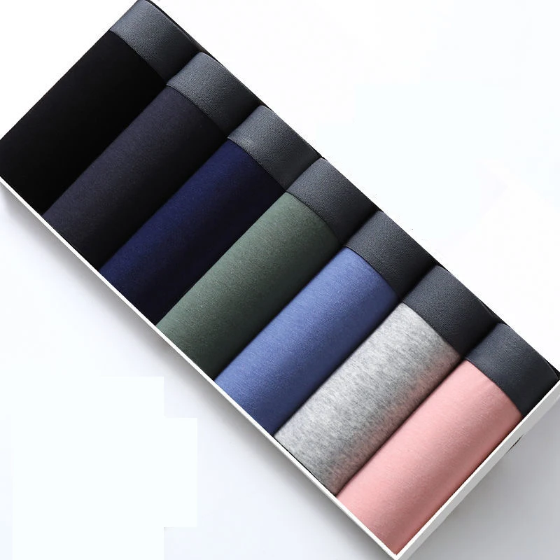 7pcs/lot Cotton Mens Underpants Soft Boxer Men Breathable Solid Underwear Flexible Boxershorts Homme Underpants L-3XL
7pcs/lot Cotton Mens Underpants Soft Boxer Men Breathable Solid Underwear Flexible Boxershorts Homme Underpants L-3XL