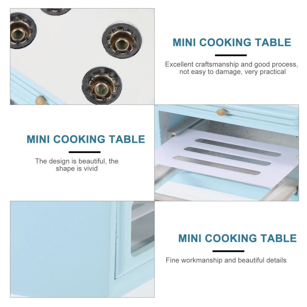 1pc Cooking Table Mini Food Cooking Table Mini Kitchen Table 
1pc Cooking Table Mini Food Cooking Table Mini Kitchen Table