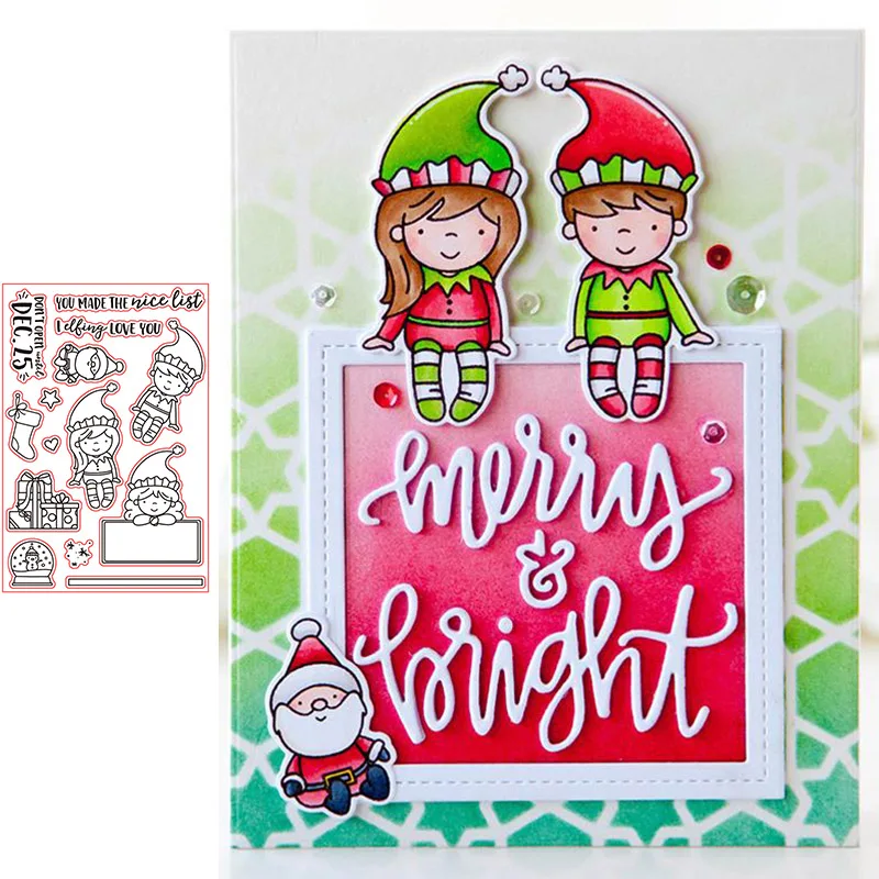 Santa Claus KidsPattern Prints Transparent Clear Silicone Stamp/Seal for DIY scrapbooking/photo album Decor card making Model 
Santa Claus KidsPattern Prints Transparent Clear Silicone Stamp/Seal for DIY scrapbooking/photo album Decor card making Model