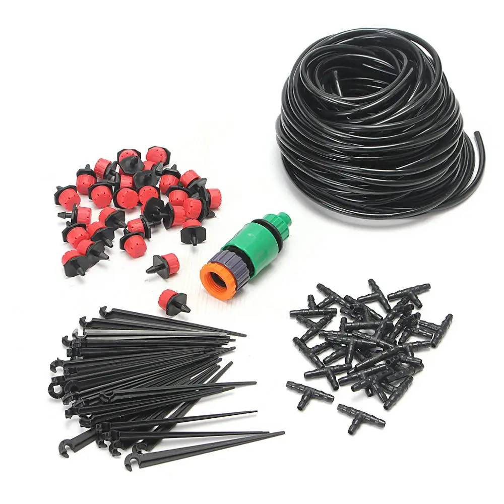 DIY 25m Micro Drip Irrigation System Auto Timer Self Plant Watering Garden Hose
DIY 25m Micro Drip Irrigation System Auto Timer Self Plant Watering Garden Hose