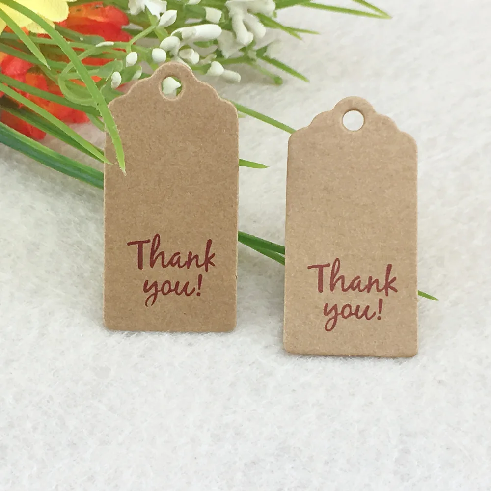 Size:4x2cm kraft tags 100PCS /lot thank you kraft Tag for gift box and Paper Cards DIY Gift Tags for gift box 
Size:4x2cm kraft tags 100PCS /lot thank you kraft Tag for gift box and Paper Cards DIY Gift Tags for gift box