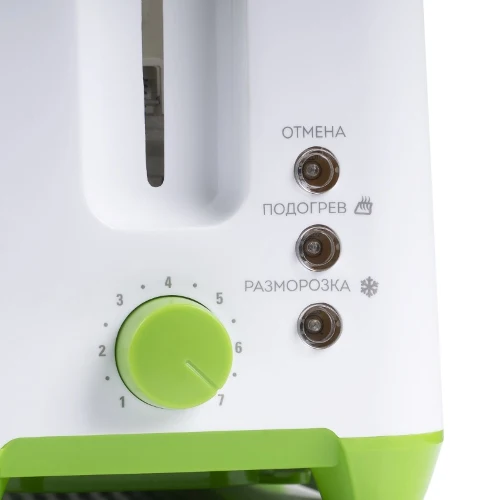 Тостер Galaxy GL2907 White-Green | Бытовая техника