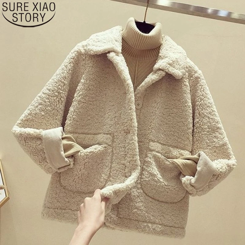 Chic Jackets for Women Clothing 2022 Thick Lamb Coat Women Jacket Winter Clothes Fall Autumn Single Breasted Loose Coat 11939
Chic Jackets for Women Clothing 2022 Thick Lamb Coat Women Jacket Winter Clothes Fall Autumn Single Breasted Loose Coat 11939