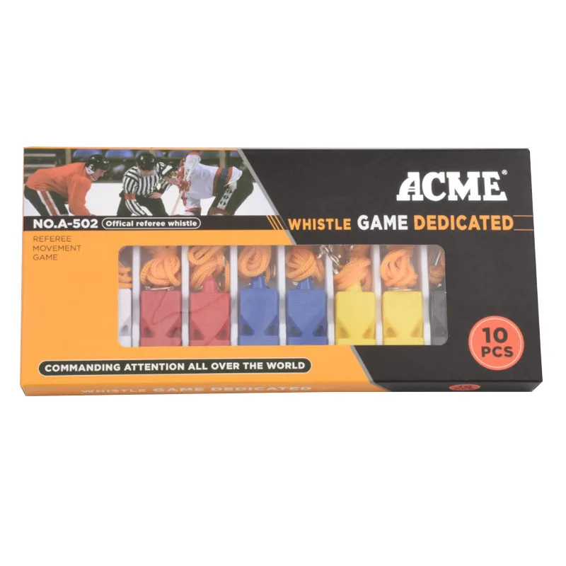 ACME Football Referee Whistles Professional Police Soccer Basketball Volleyball Rugby Survival Hiking Sports Whistle Equipment
ACME Football Referee Whistles Professional Police Soccer Basketball Volleyball Rugby Survival Hiking Sports Whistle Equipment
