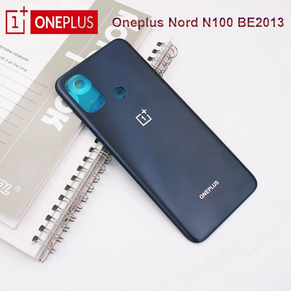 

100% Оригинальный чехол для Oneplus Nord N100 5G BE2013 задняя крышка батарейного отсека 1 + Nord N100 задняя крышка батарейного отсека панель телефона запасн...