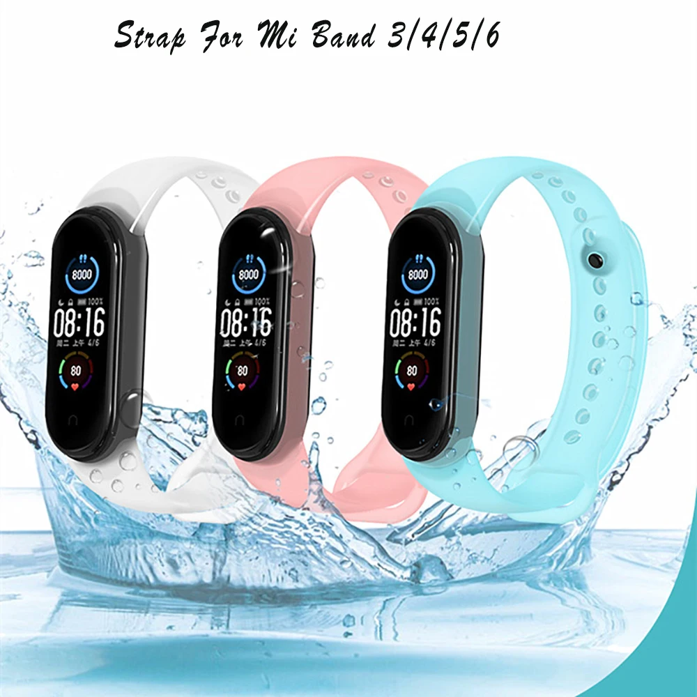 Sports Watch Strap For Men Women Children TPU Replacement Watch Band For Xiaomi Mi Band 3/4/5/6 Color Strap Bracelet Wristbands
Sports Watch Strap For Men Women Children TPU Replacement Watch Band For Xiaomi Mi Band 3/4/5/6 Color Strap Bracelet Wristbands