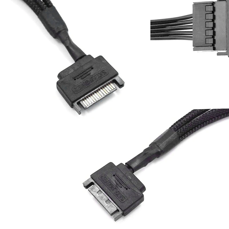 15-Pin SATA to 5 Fan Adapter Cable SATA to 3 Pin/4 Pin PMW PC Case Fan Power Adapter Cable,Cooling Fan Y Splitter Cable
15-Pin SATA to 5 Fan Adapter Cable SATA to 3 Pin/4 Pin PMW PC Case Fan Power Adapter Cable,Cooling Fan Y Splitter Cable