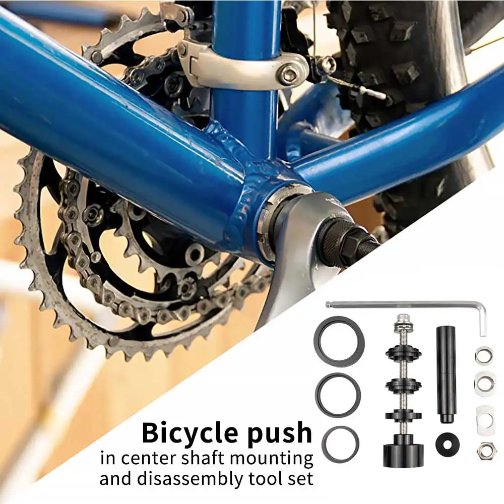 Bike Bottom Bracket Remover Set Mountain Bicycle Bottom Bracket Install Press Fit Removal Tool Kit for BB86 BB30 PF30
Bike Bottom Bracket Remover Set Mountain Bicycle Bottom Bracket Install Press Fit Removal Tool Kit for BB86 BB30 PF30