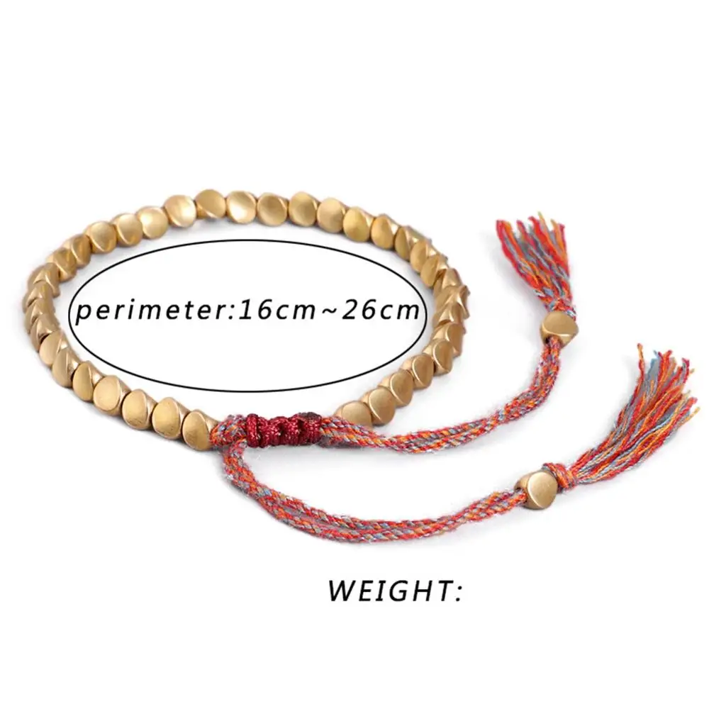 New Style Bracelet Hand Woven Bracelet Irregular Copper Bead Bracelet Tassel Hand Rope Unisex Retro Style Bracelet Jewelry
New Style Bracelet Hand Woven Bracelet Irregular Copper Bead Bracelet Tassel Hand Rope Unisex Retro Style Bracelet Jewelry