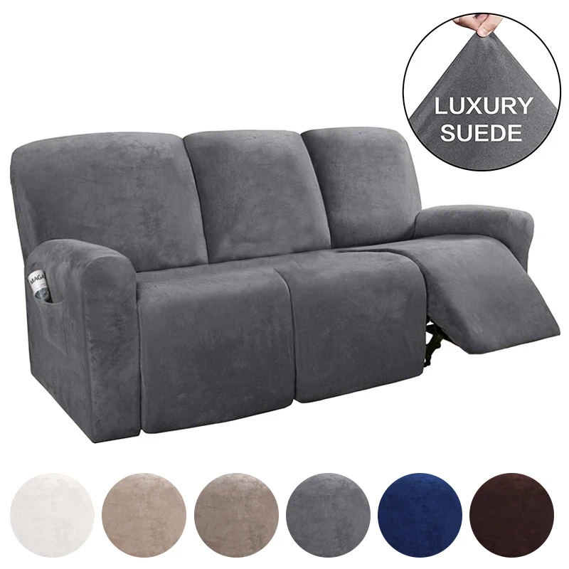 ARICK 3 Seat Recliner Sofa Chair Cover All-inclusive Armchair Non-slip Relax Armchair Cover Elastic Suede Couch Chair Protector
ARICK 3 Seat Recliner Sofa Chair Cover All-inclusive Armchair Non-slip Relax Armchair Cover Elastic Suede Couch Chair Protector