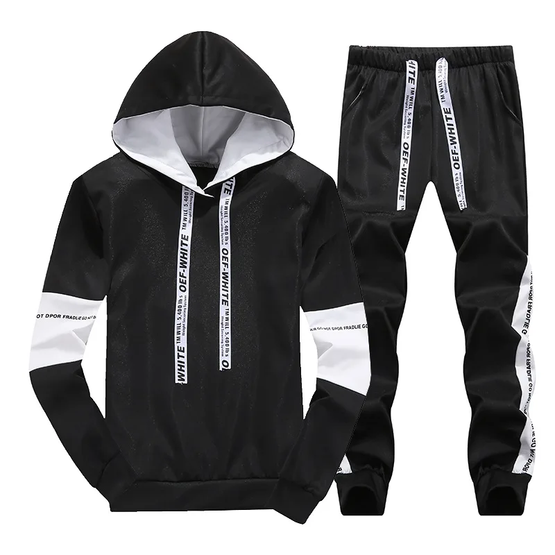 Hooded Masculino Hoodies + Trouser 2 Piece Sets Two Piece Sets Hombre Men Tracksuit Patchwork Spring Autumn Streetwear MOOWNUC
Hooded Masculino Hoodies + Trouser 2 Piece Sets Two Piece Sets Hombre Men Tracksuit Patchwork Spring Autumn Streetwear MOOWNUC