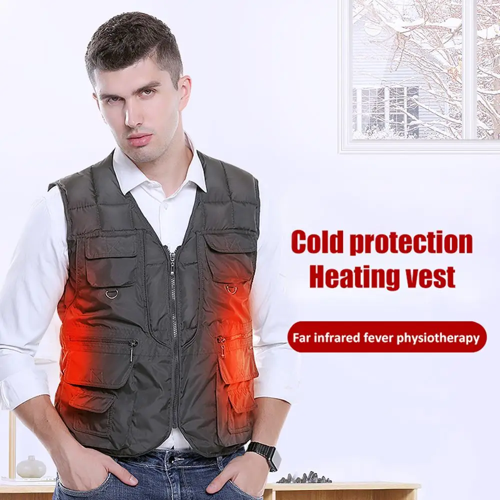 Heating Vest Jacket USB Charging Winter Women Men Outdoor Sports Waistcoat Electric Clothes for Fishing Hiking
Heating Vest Jacket USB Charging Winter Women Men Outdoor Sports Waistcoat Electric Clothes for Fishing Hiking
