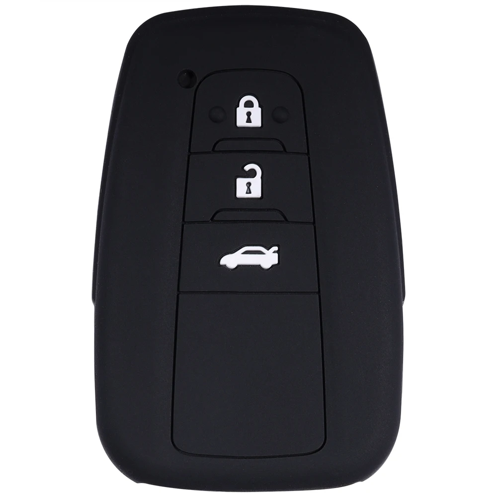 3 Button Key Fob Cover Case Silicone Remote Protector Fits for Toyota Rav4 Corolla Camry 2018 2019
3 Button Key Fob Cover Case Silicone Remote Protector Fits for Toyota Rav4 Corolla Camry 2018 2019