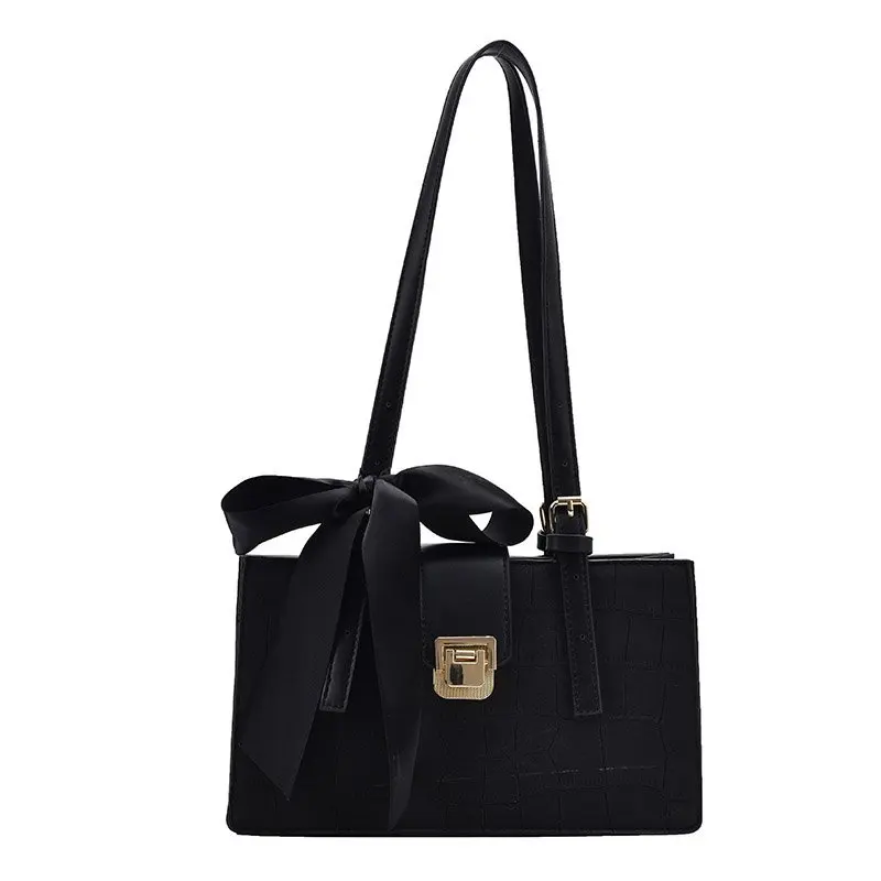 Scrub PU Leather Hand Bags for Women 2021 Designer Vintage Shoulder Bag with Ribbon Trending Stone Pattern Tote Handbags bolsos
Scrub PU Leather Hand Bags for Women 2021 Designer Vintage Shoulder Bag with Ribbon Trending Stone Pattern Tote Handbags bolsos
