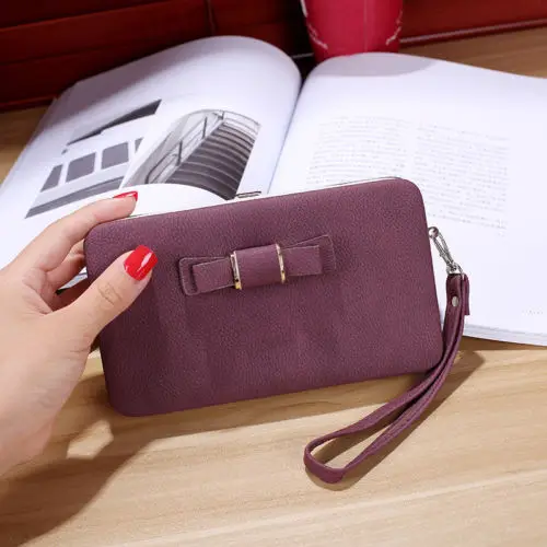 Girl Women PU Leather Clutch Wallet Long Card Holder Purse Box Handbag Bag Fashion Waterproof Wristband Multifunction Handbag
Girl Women PU Leather Clutch Wallet Long Card Holder Purse Box Handbag Bag Fashion Waterproof Wristband Multifunction Handbag