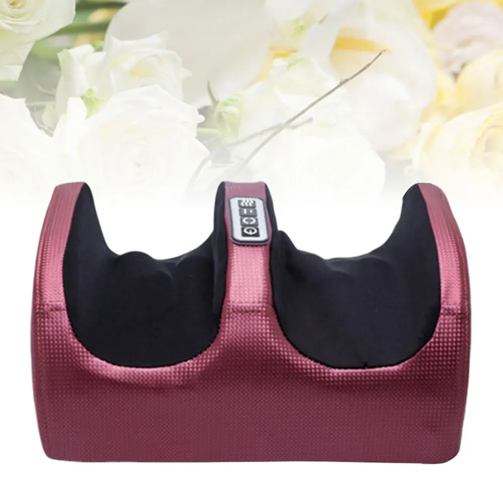 Multi-function Foot Massager Kneading Warm Therapy Equipment for Home Office Men with Plug (Claret)
Multi-function Foot Massager Kneading Warm Therapy Equipment for Home Office Men with Plug (Claret)