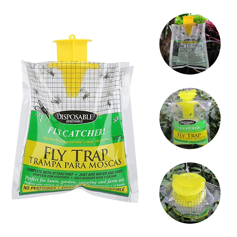 Fly Trap Fly Catcher Bug Mosquito Killer Moth Insect Killer Pest Control Products Disposable Plastic Hanging Bait Bag
Fly Trap Fly Catcher Bug Mosquito Killer Moth Insect Killer Pest Control Products Disposable Plastic Hanging Bait Bag