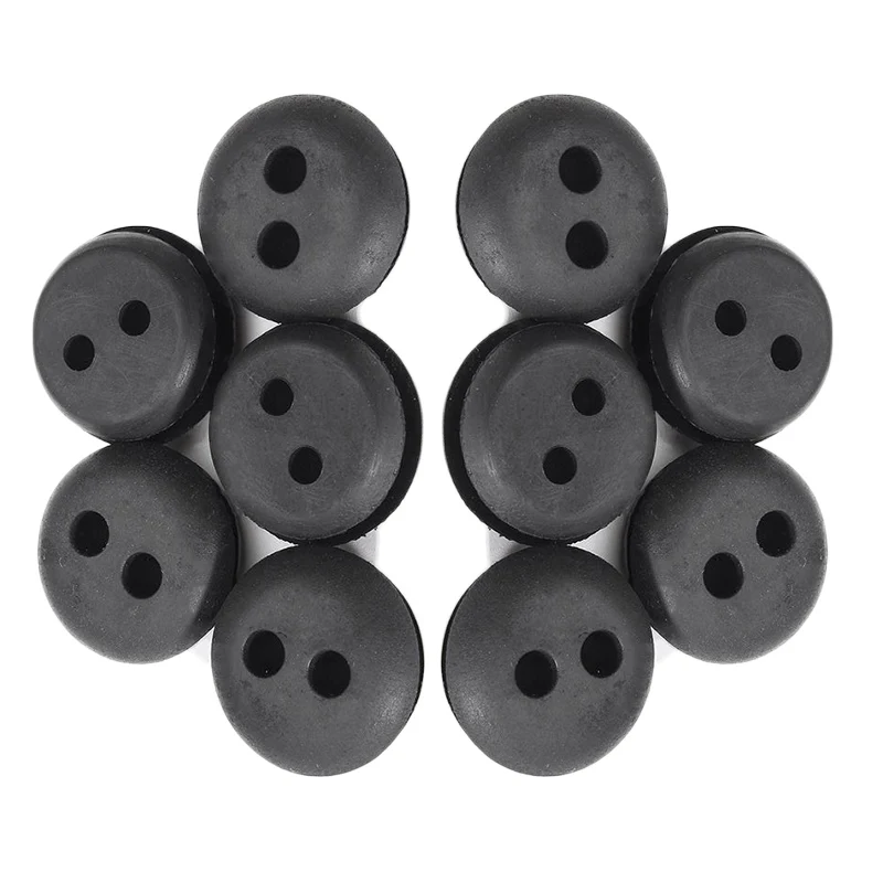 Black Rubber Grommets Parts Set Trimmer Cutters Blowers Rubber 2 Hole Replacement
Black Rubber Grommets Parts Set Trimmer Cutters Blowers Rubber 2 Hole Replacement