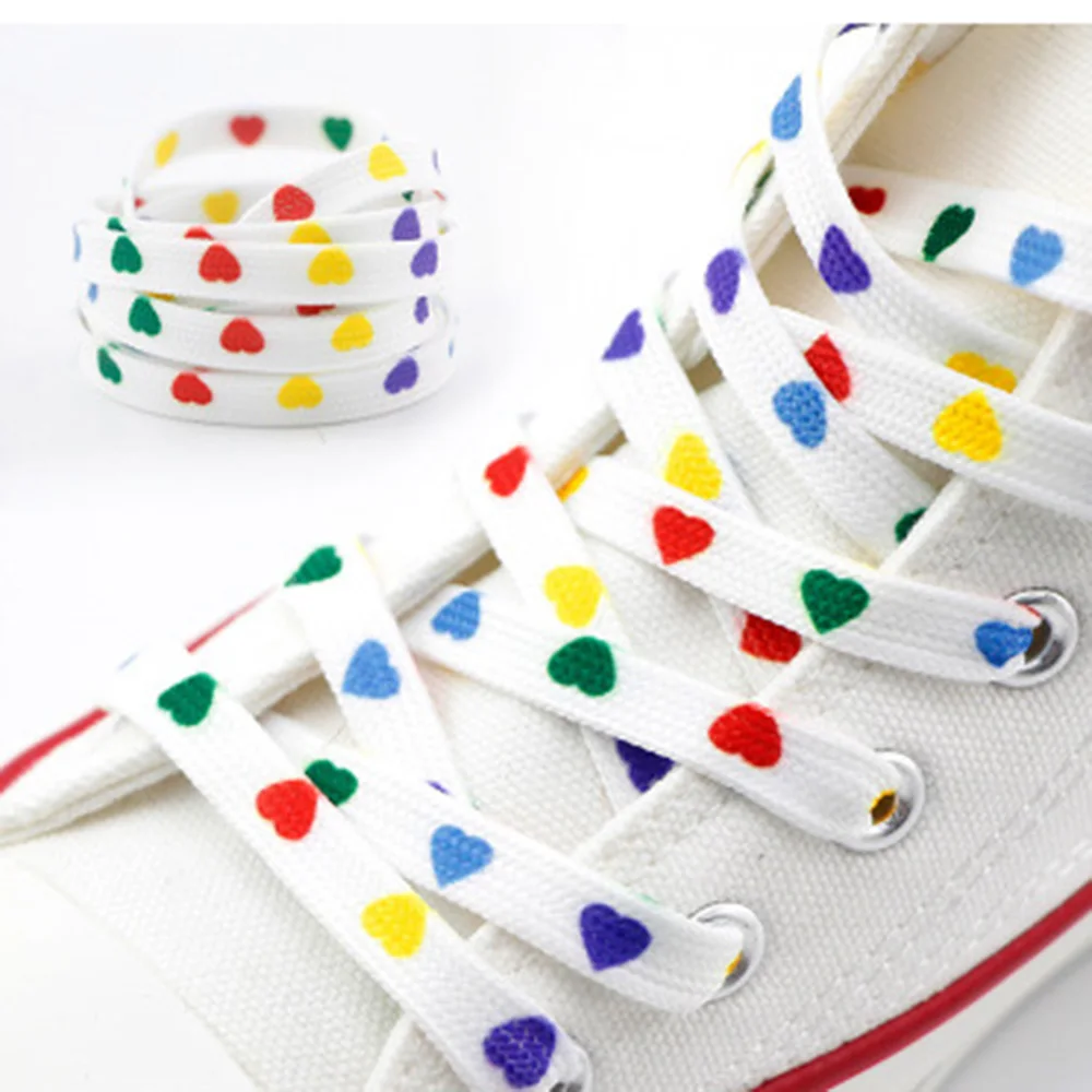 Love Heart Shoelaces Canvas Sneakers Shoelaces Fashion Unisex Flat Shoe Laces Double Thickening High-top Sports Shoelaces
Love Heart Shoelaces Canvas Sneakers Shoelaces Fashion Unisex Flat Shoe Laces Double Thickening High-top Sports Shoelaces