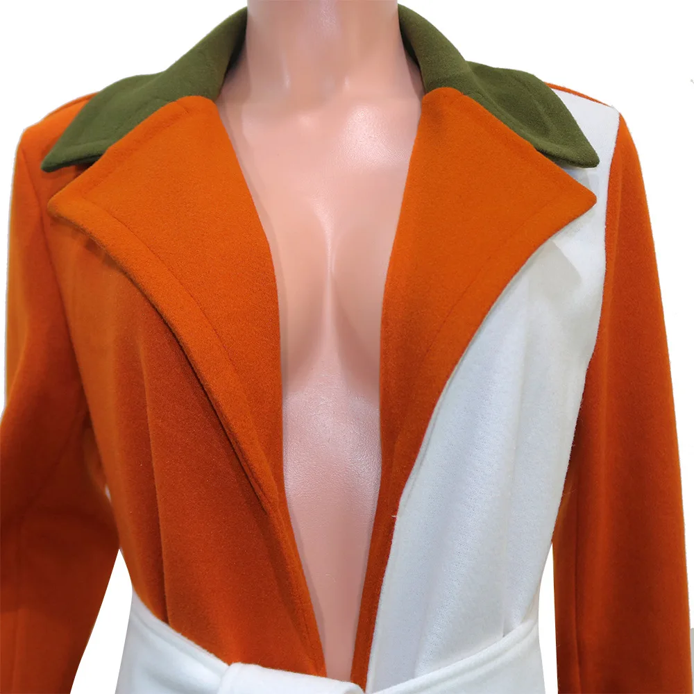 Women Elegant Long Coat With Belt Solid Color Long Sleeve Pocket Chic Outerwear Ladies Overcoat Autumn Winter
Women Elegant Long Coat With Belt Solid Color Long Sleeve Pocket Chic Outerwear Ladies Overcoat Autumn Winter