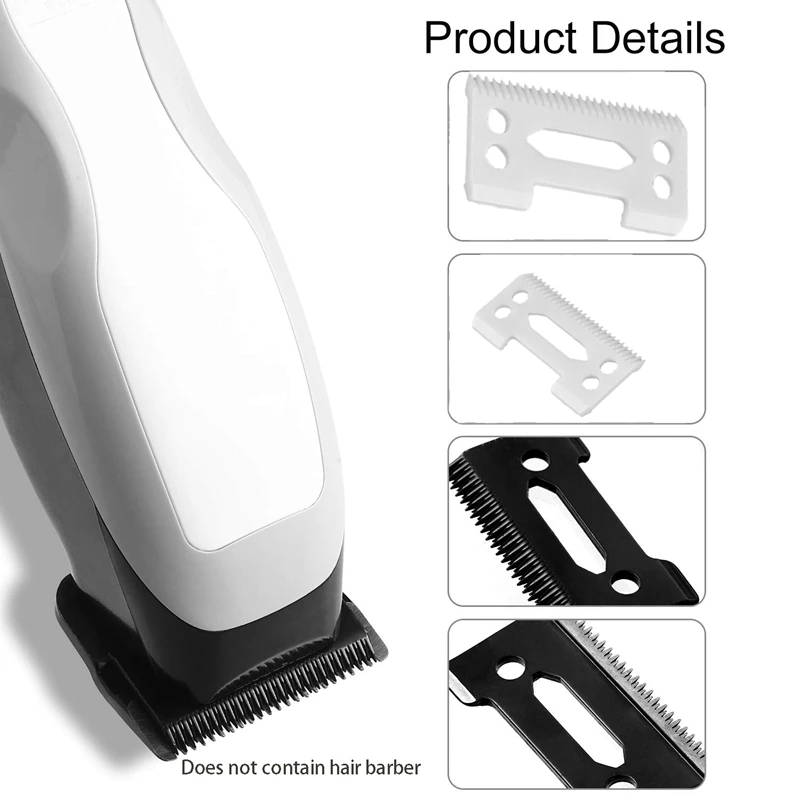2 Pieces Ceramic Blade Ceramic Replacement Cutter ,28 Teeth Ceramic Clipper Blade Replacement Cutter 2-Hole Clipper
2 Pieces Ceramic Blade Ceramic Replacement Cutter ,28 Teeth Ceramic Clipper Blade Replacement Cutter 2-Hole Clipper
