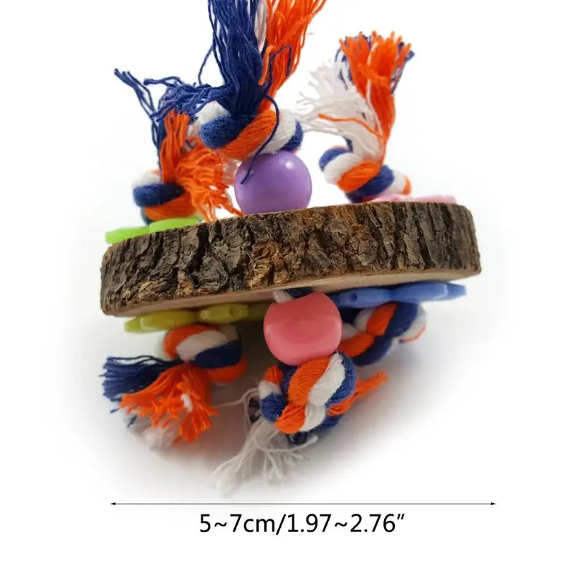 Birds Colorful Round Standing Block Small and Medium Parrot Stand Toy Wooden Platform Bite Chew Toys
Birds Colorful Round Standing Block Small and Medium Parrot Stand Toy Wooden Platform Bite Chew Toys