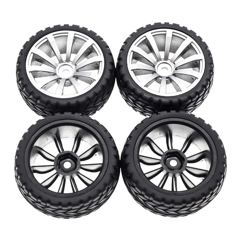 1set 1/10 Rubber Tire RC Racing Car Tires On Road Wheel Rim Fit For HSP HPI RC Car Part Diameter 65mm Tires 94123-94122
1set 1/10 Rubber Tire RC Racing Car Tires On Road Wheel Rim Fit For HSP HPI RC Car Part Diameter 65mm Tires 94123-94122